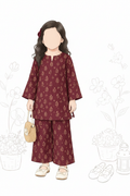 Maroon - Fashion Illustration