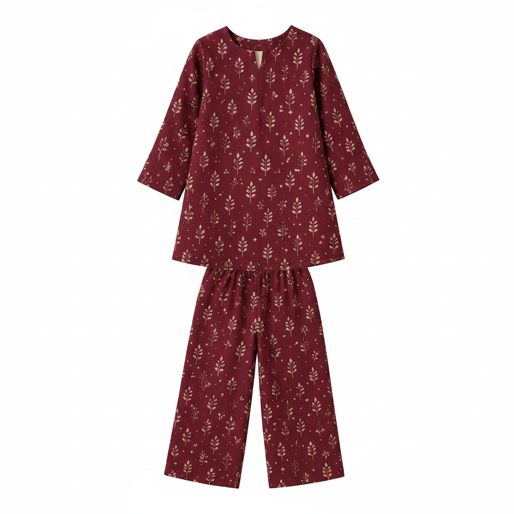 Maroon Girls Suit - Professional