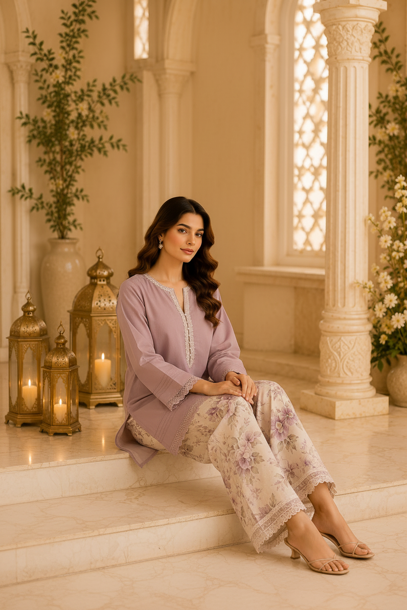 Mauve - Seated